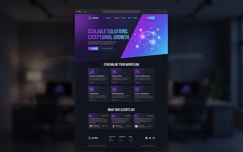 LaunchKit Landing Page